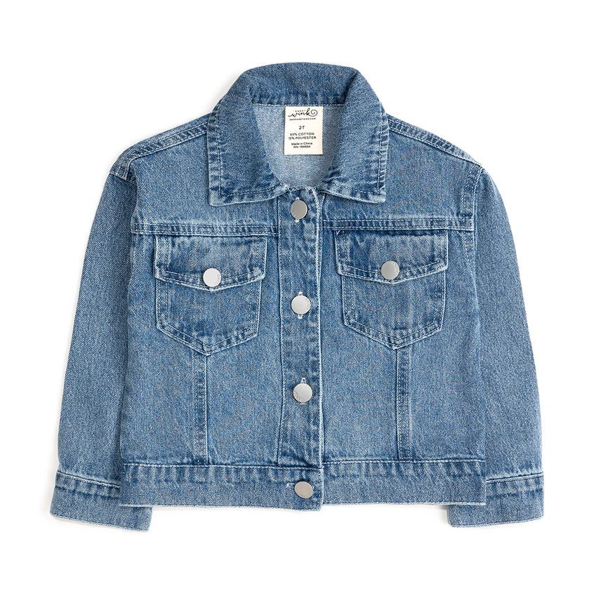 Kids Howdy Gingham Bow Patch Jacket