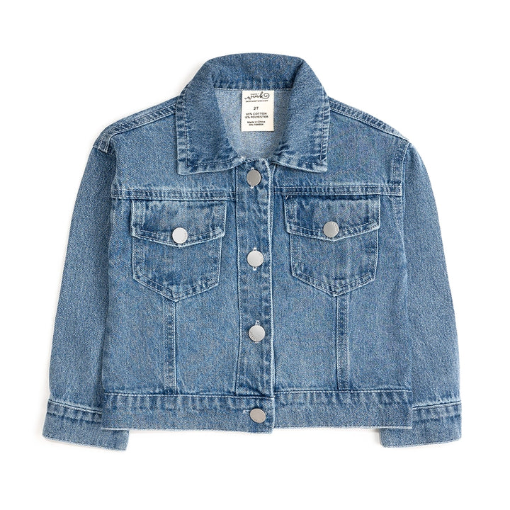 Kids Howdy Gingham Bow Patch Jacket