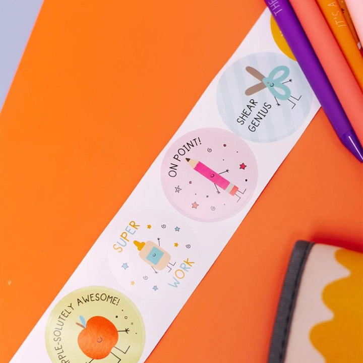School Supplies Teacher Grading Sticker Roll #538342