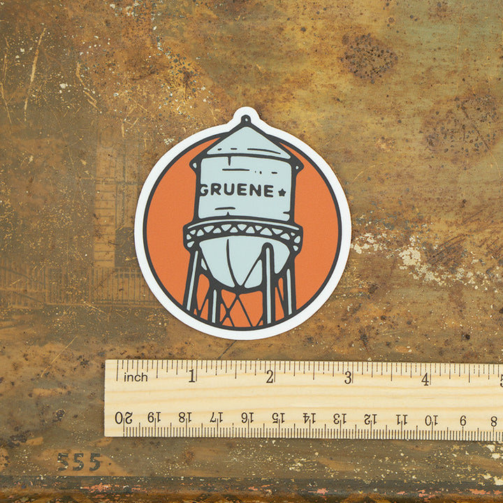 Gruene Watertower Sticker
