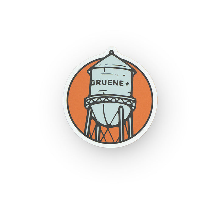 Gruene Watertower Sticker