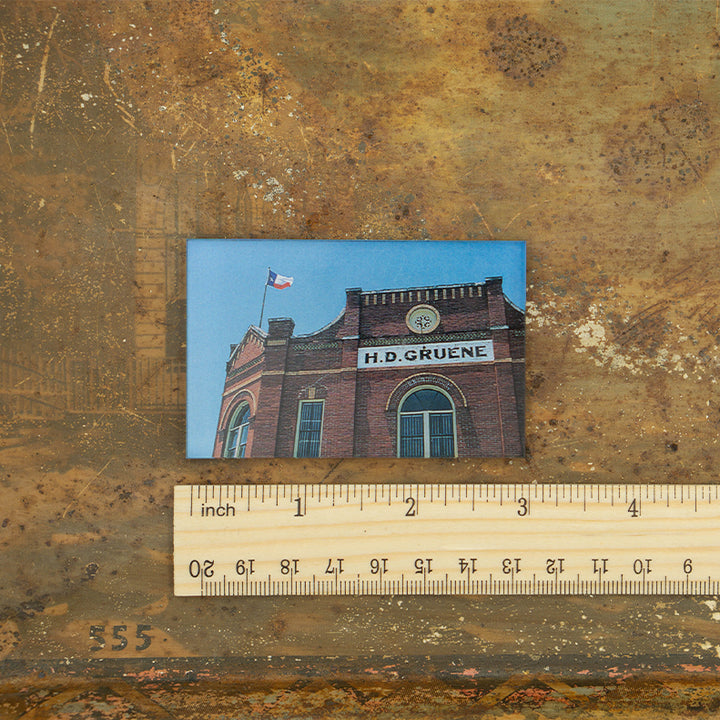 H.D. Gruene Building Acrylic Magnet