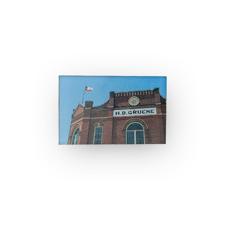 H.D. Gruene Building Acrylic Magnet