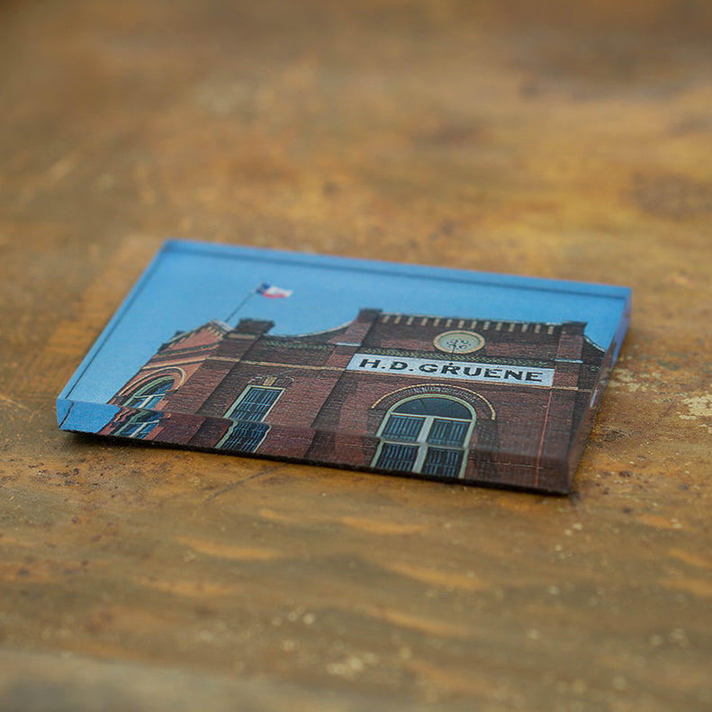 H.D. Gruene Building Acrylic Magnet