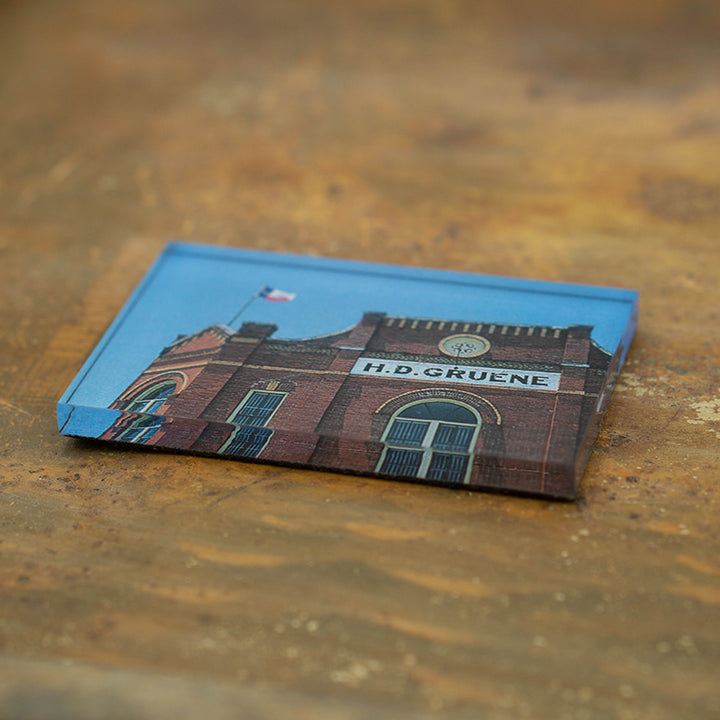 H.D. Gruene Building Acrylic Magnet