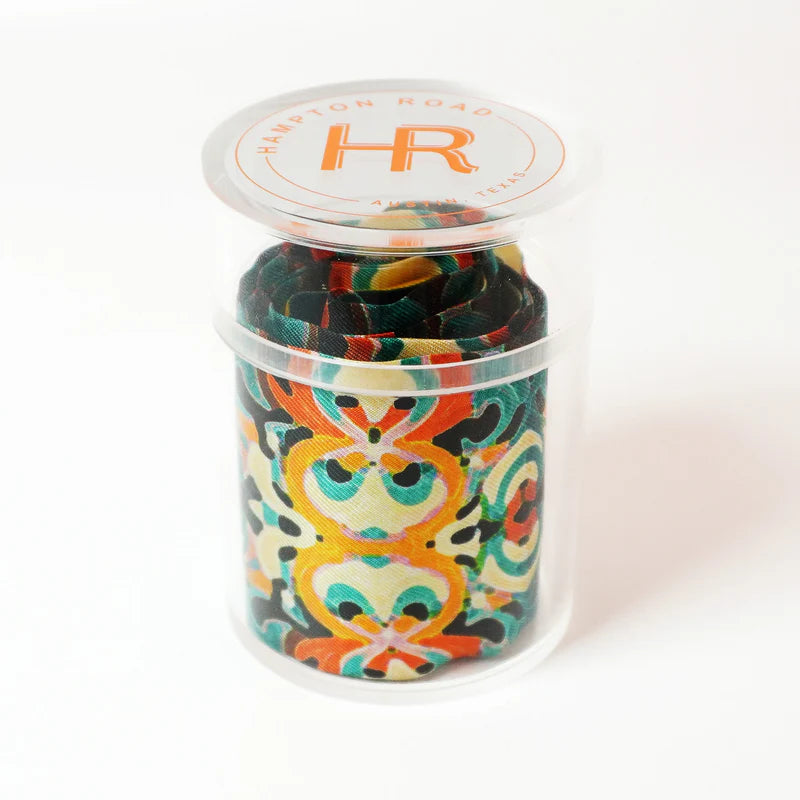 Kaleidoscope Silk Twilly #HRD-7252