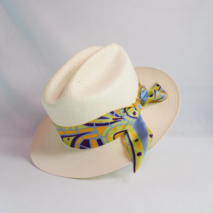 Green Paisley Silk Twilly #HRD-7256