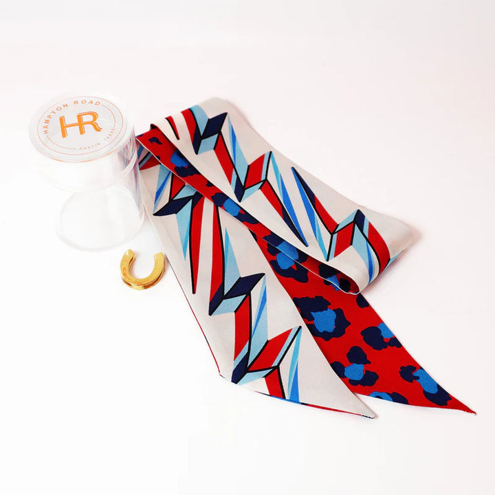 Rebel Rebel Silk Twilly #HRD-7811