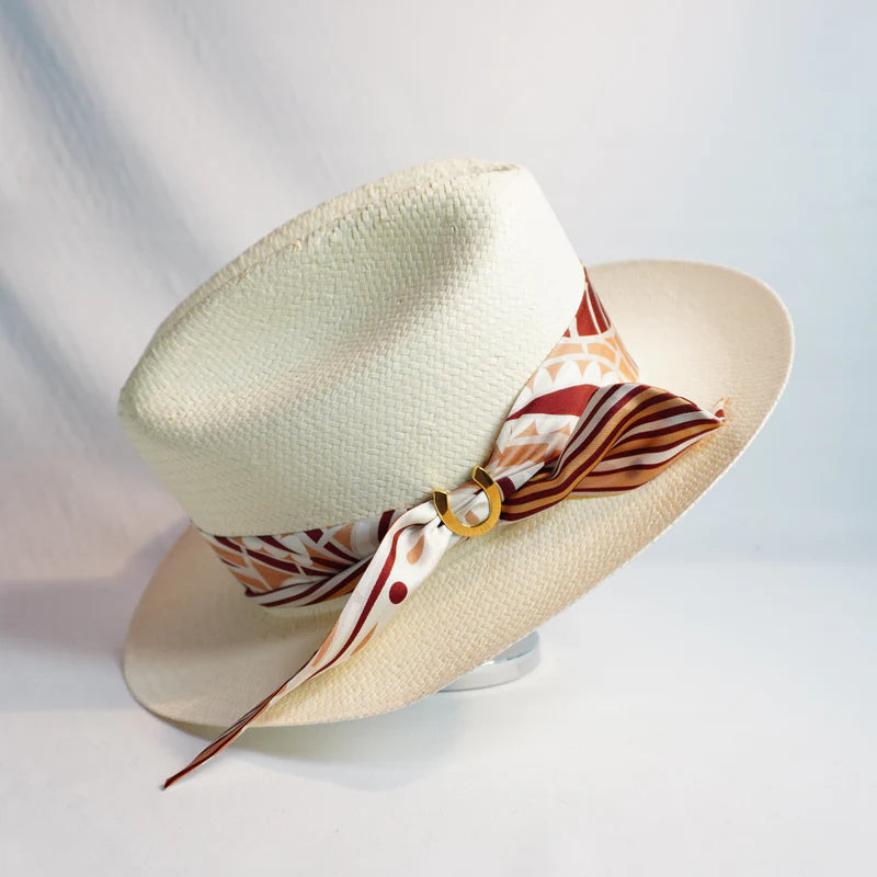 Crimson Paisley Silk Twilly #HRD-8423