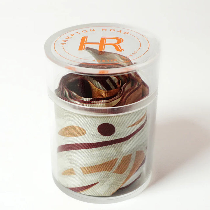 Crimson Paisley Silk Twilly #HRD-8423