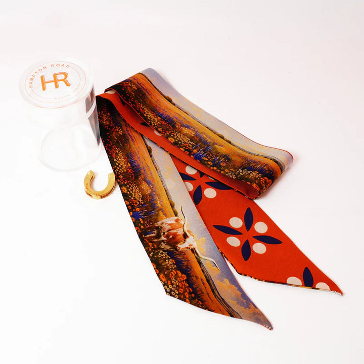 Texas Tradition Silk Twilly #HRD-8544