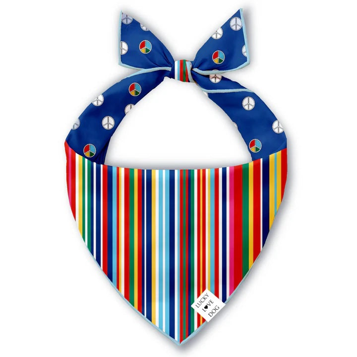 Reversible Dog Bandana