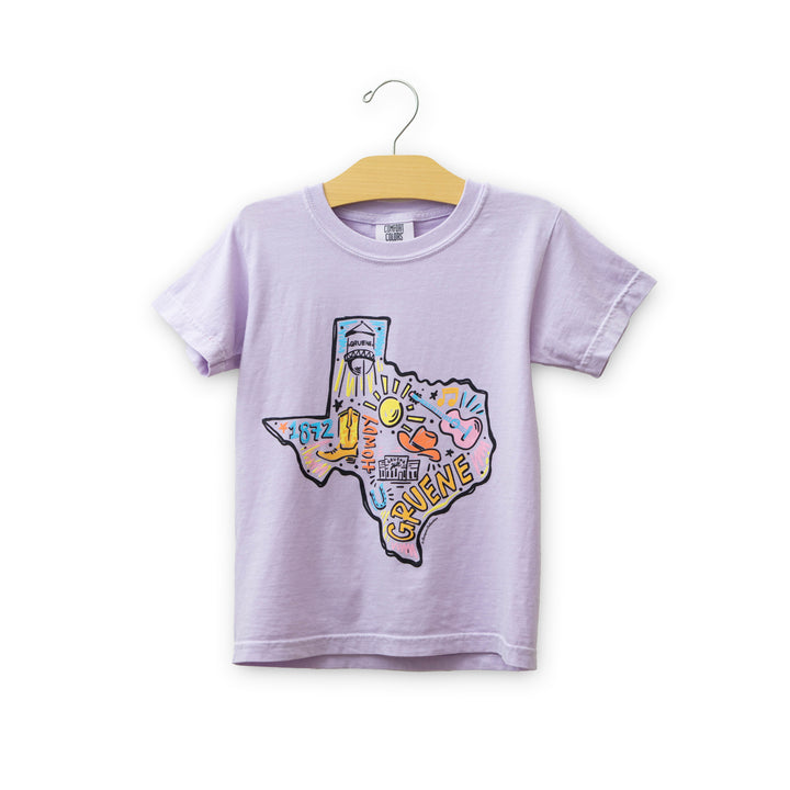 Youth Gruene Howdy Icons T-Shirt