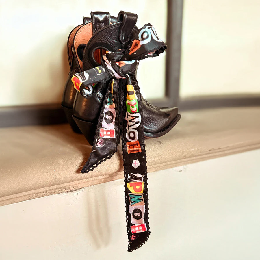 Howdy Scraps Silk Twilly