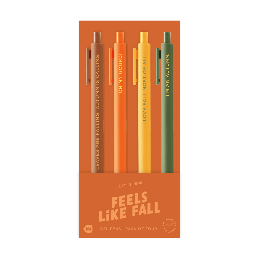 Fall Jotter Pen 4pk