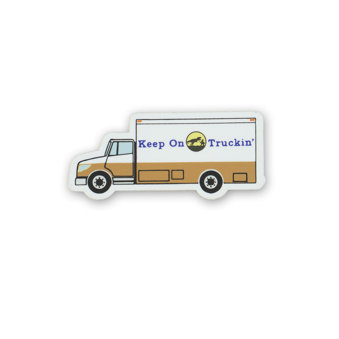 Keep Truckin' Sticker