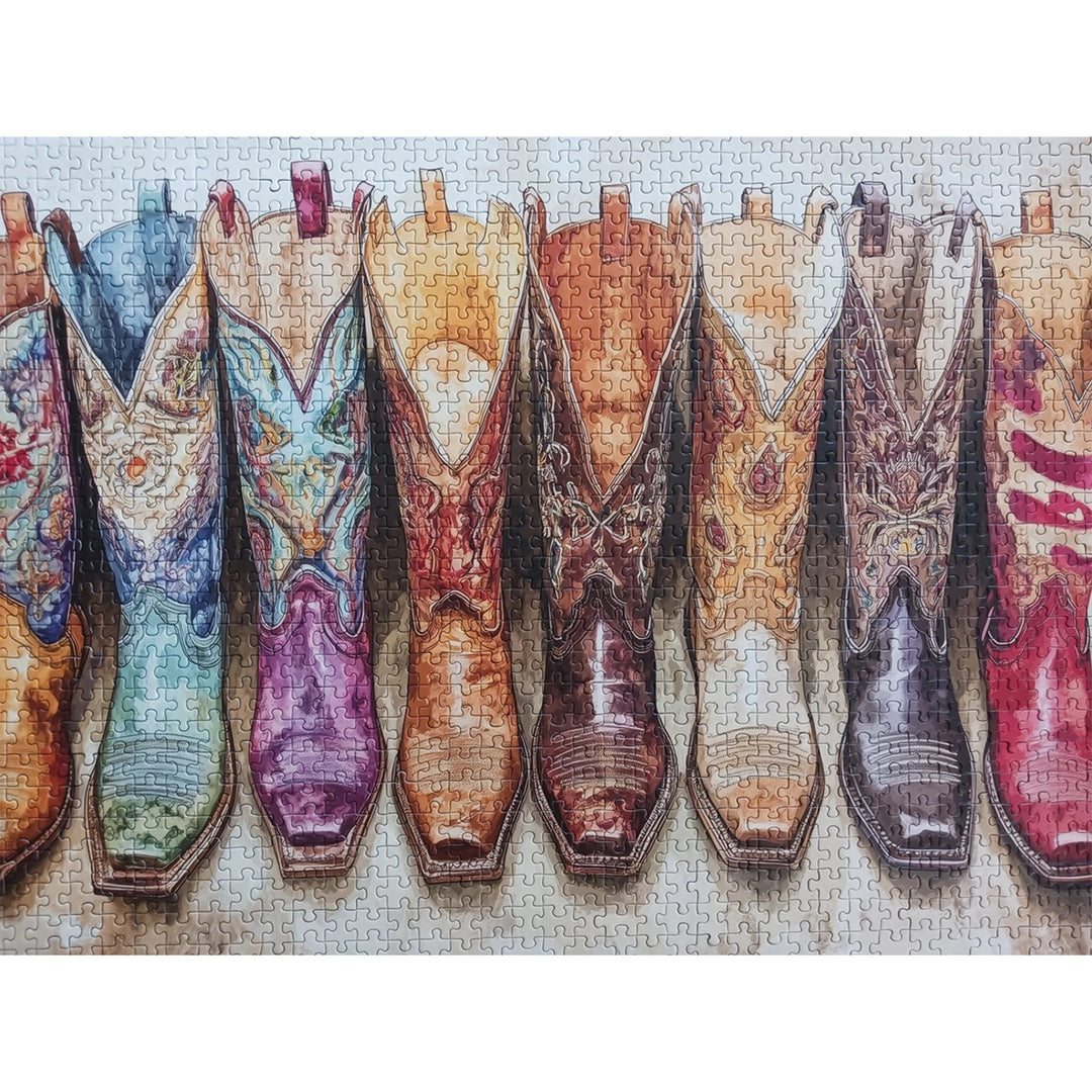 Kickin' Up Dust Puzzle 1000pc