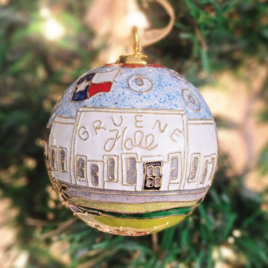 Gold Gruene Cloisonné Ornament