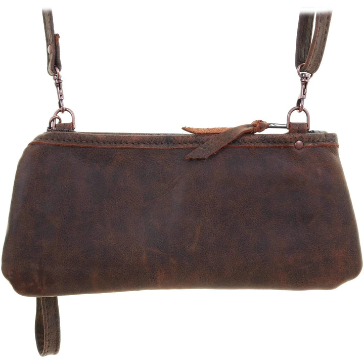 Sotto Crocodile Leather Little Clutch #LC61