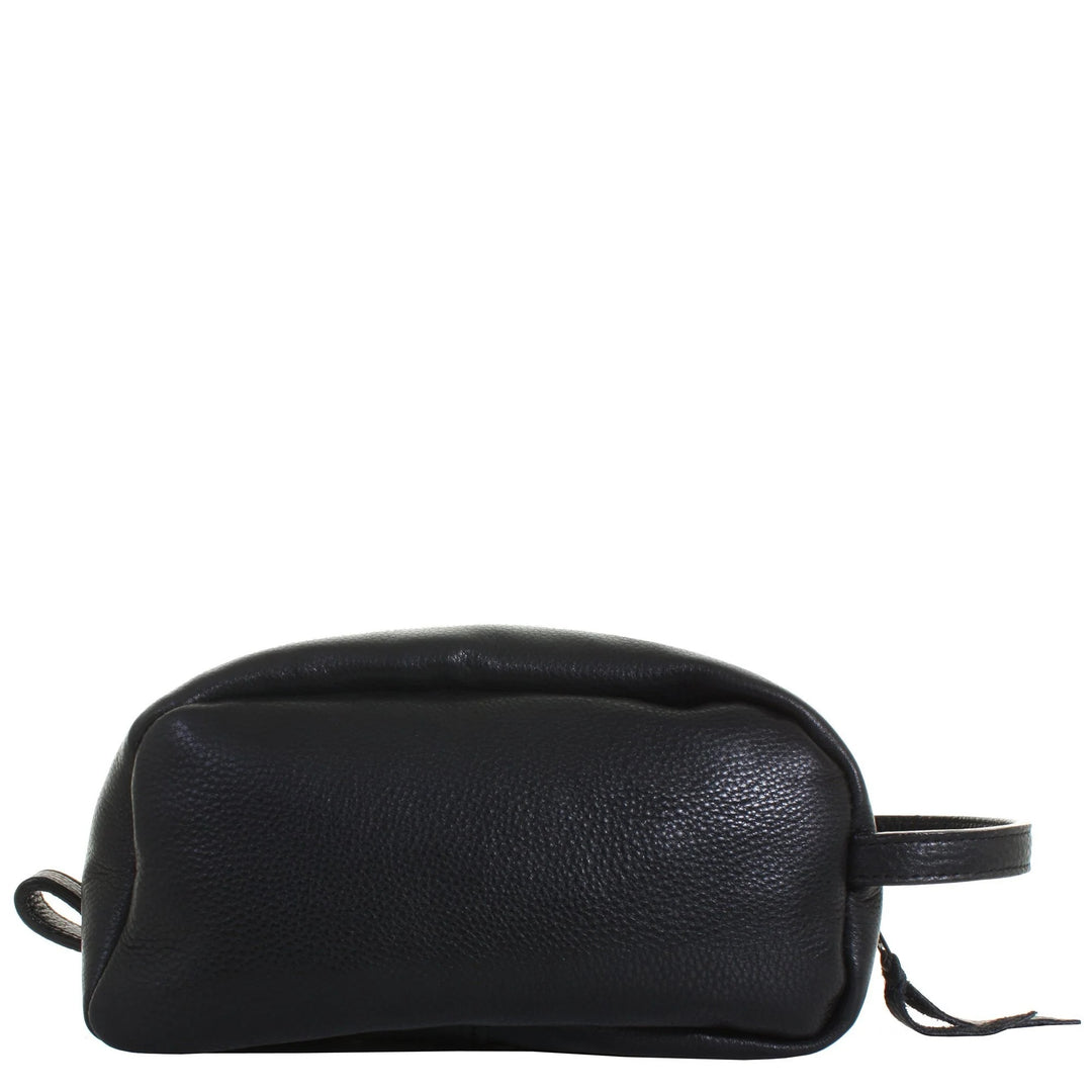 Chap Leather Shaving Bag #LSK31