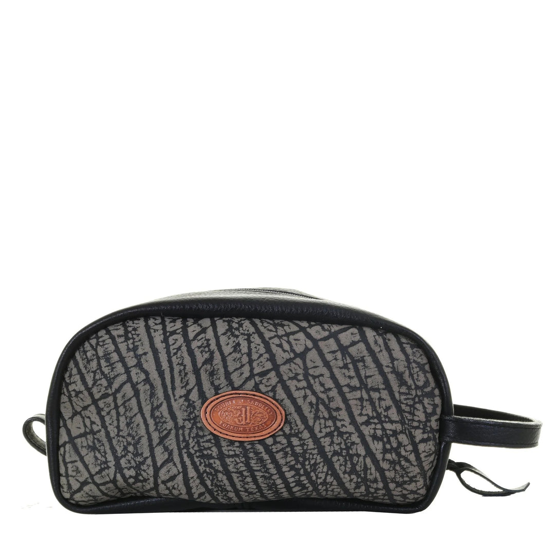 Cape Bison Leather Shaving Bag #LSK64