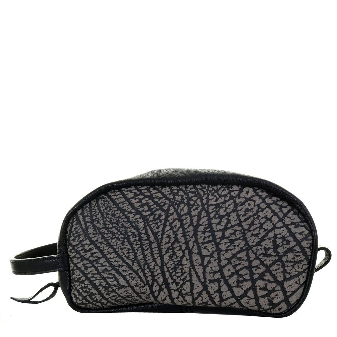 Cape Bison Leather Shaving Bag #LSK64