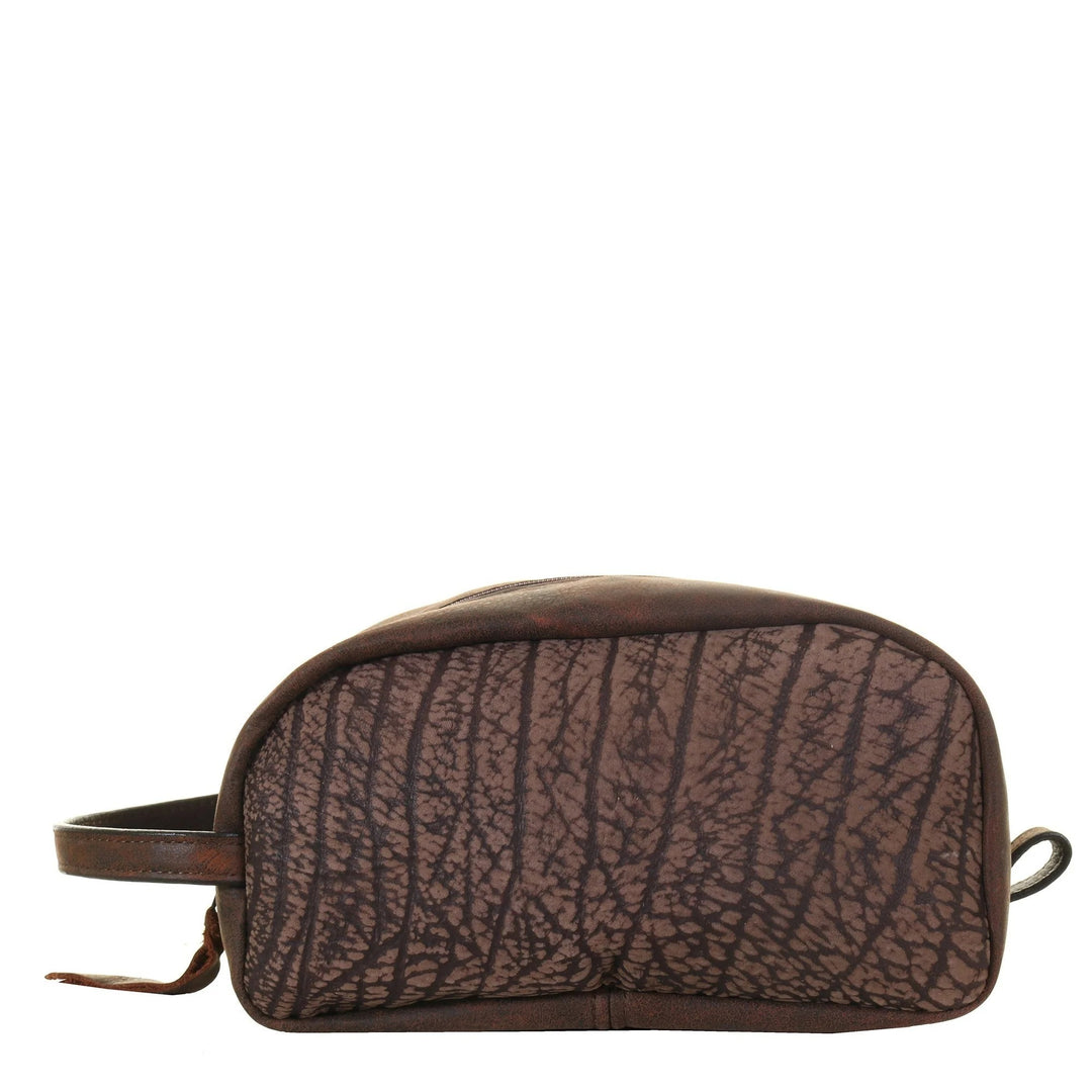 Cape Bison Leather Shaving Bag #LSK66