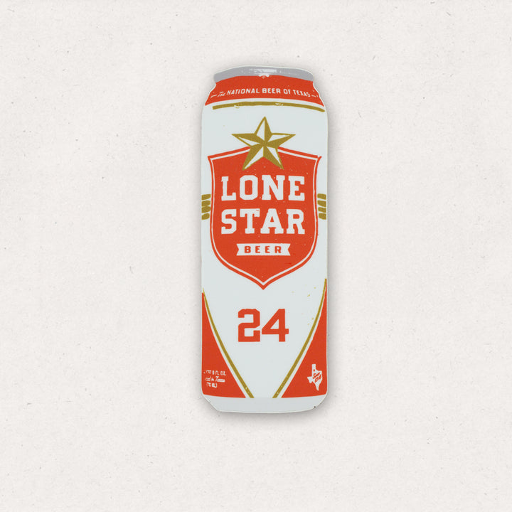 Lone Star Can Sticker