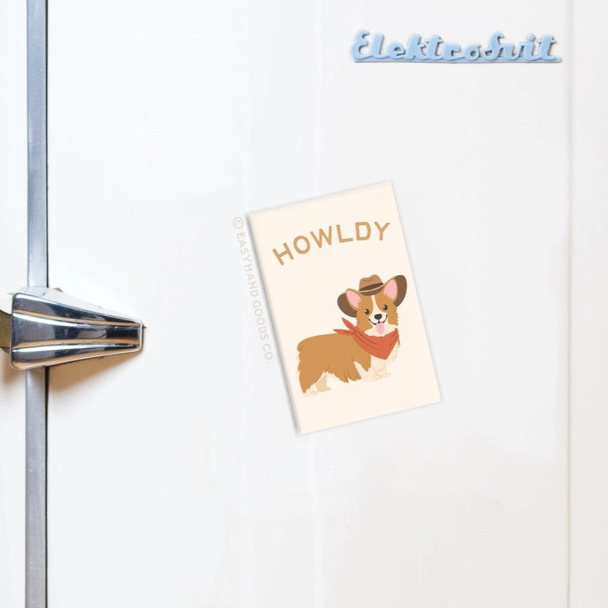 Howldy Dog Magnet #MAG0028
