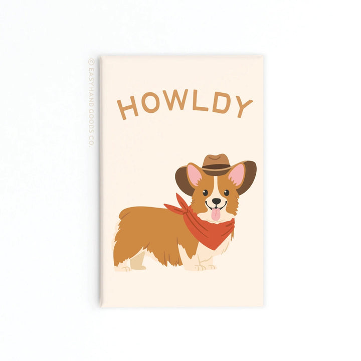 Howldy Dog Magnet #MAG0028