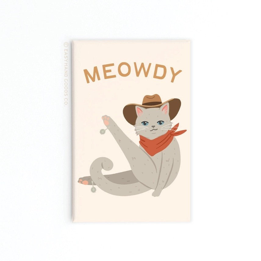 Meowdy Cat Magnet #MAG0029