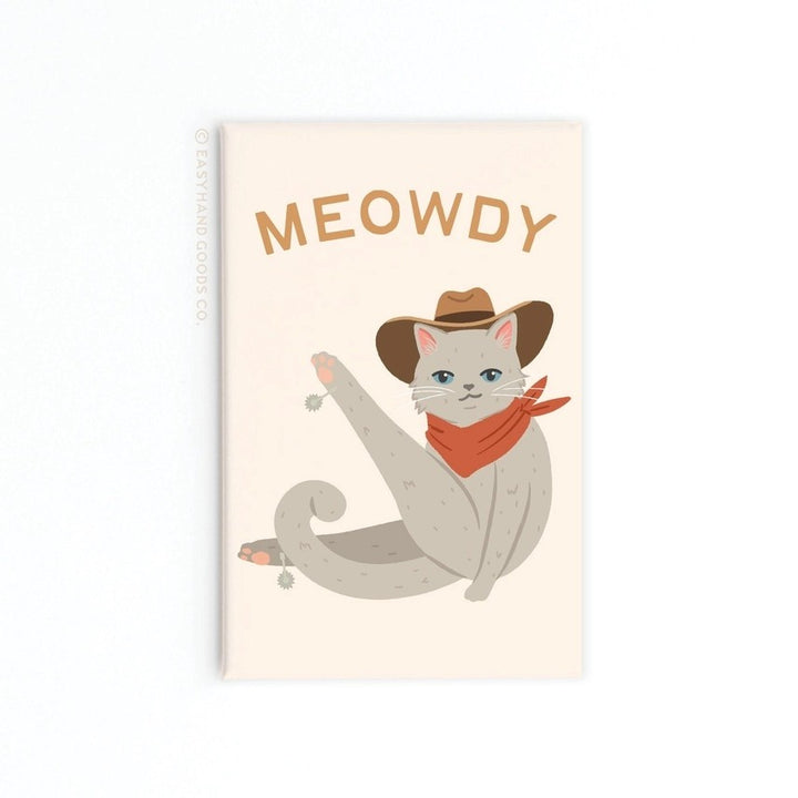 Meowdy Cat Magnet #MAG0029