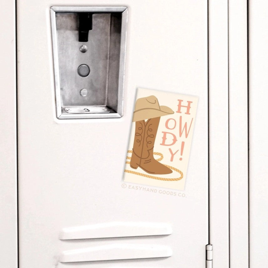 Howdy Boot Magnet #MAG0047