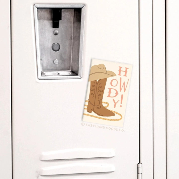 Howdy Boot Magnet #MAG0047