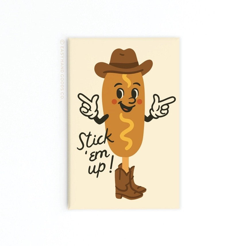 Stick 'Em Up Corndog Magnet #MAG0162