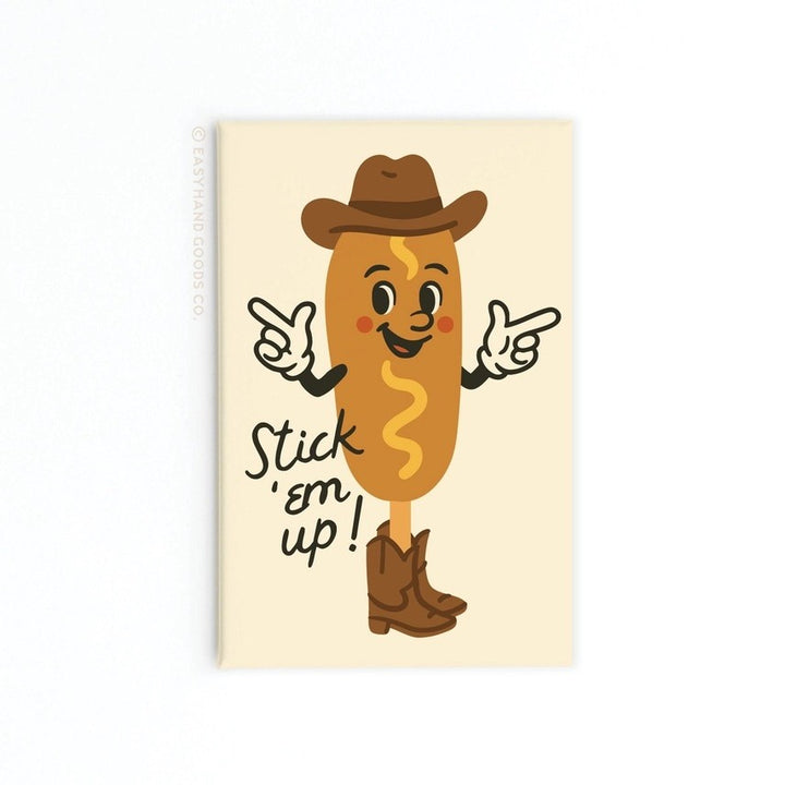 Stick 'Em Up Corndog Magnet #MAG0162