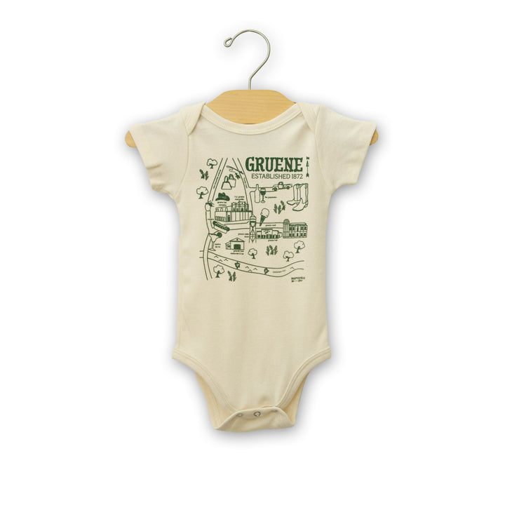 Gruene Map Onesie