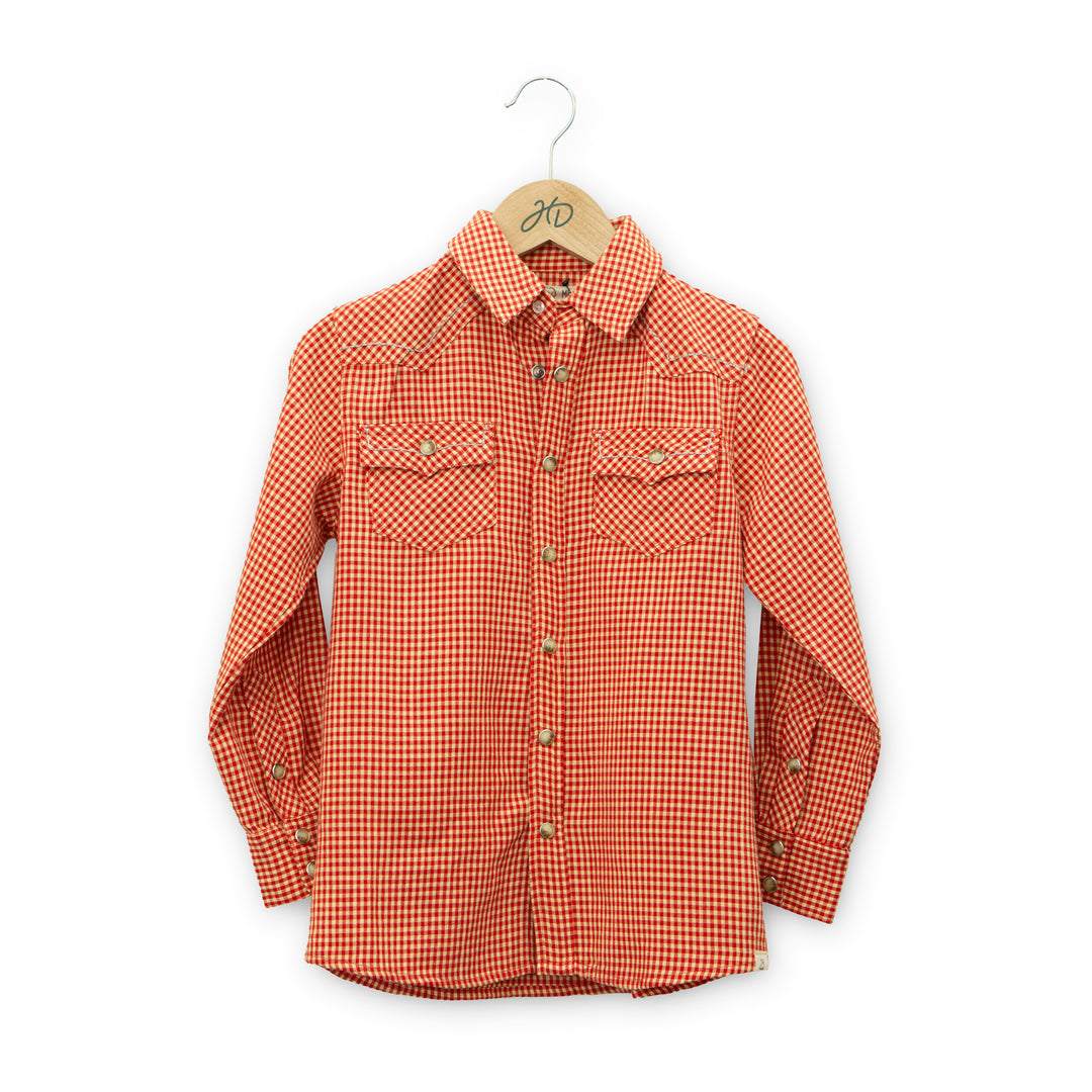 Kids Howdy Western Snap Shirt #HB1990
