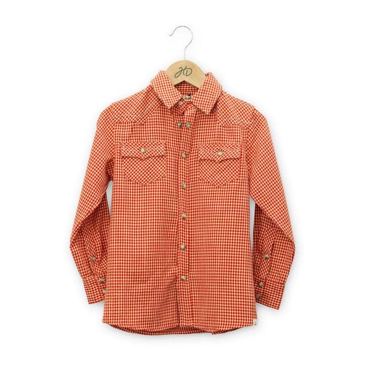Kids Howdy Western Snap Shirt #HB1990
