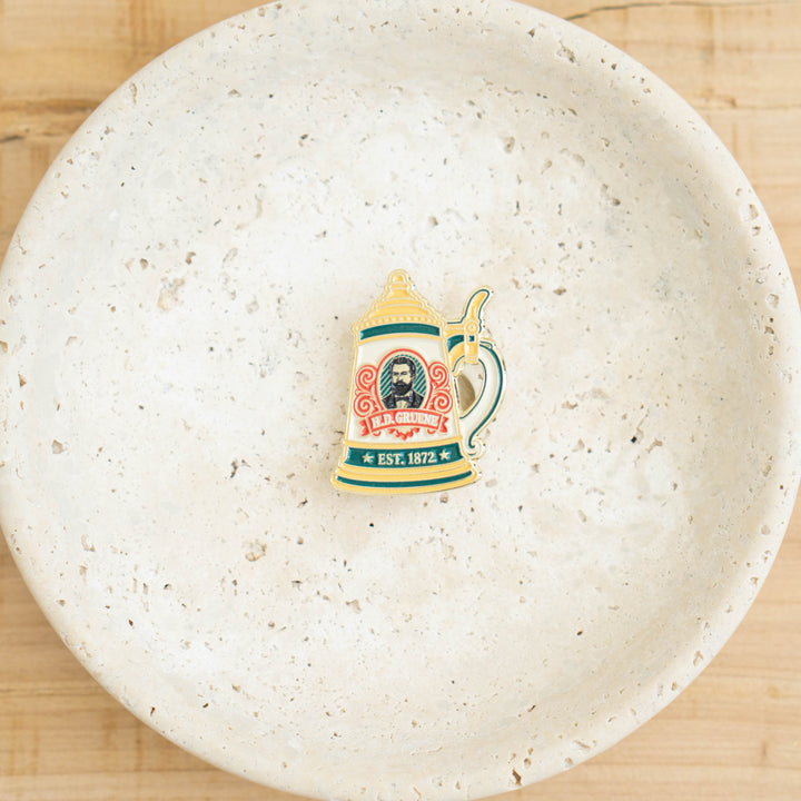 Merc 1872 Stein Enamel Pin