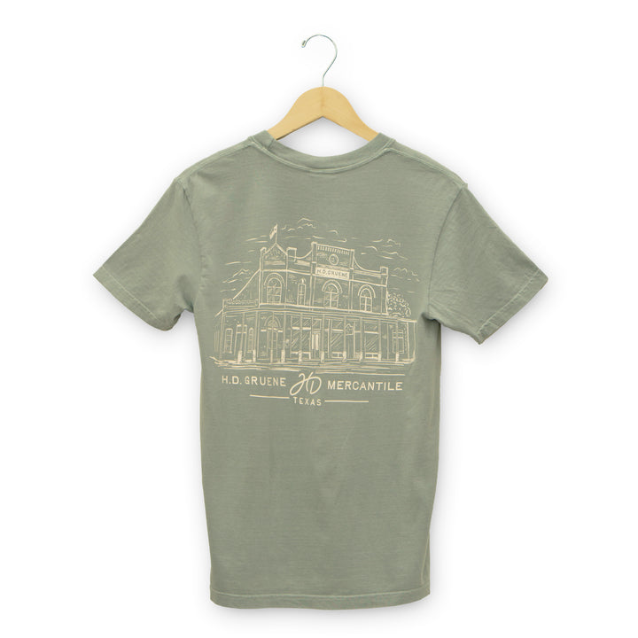 Merc Sketched Building T-Shirt