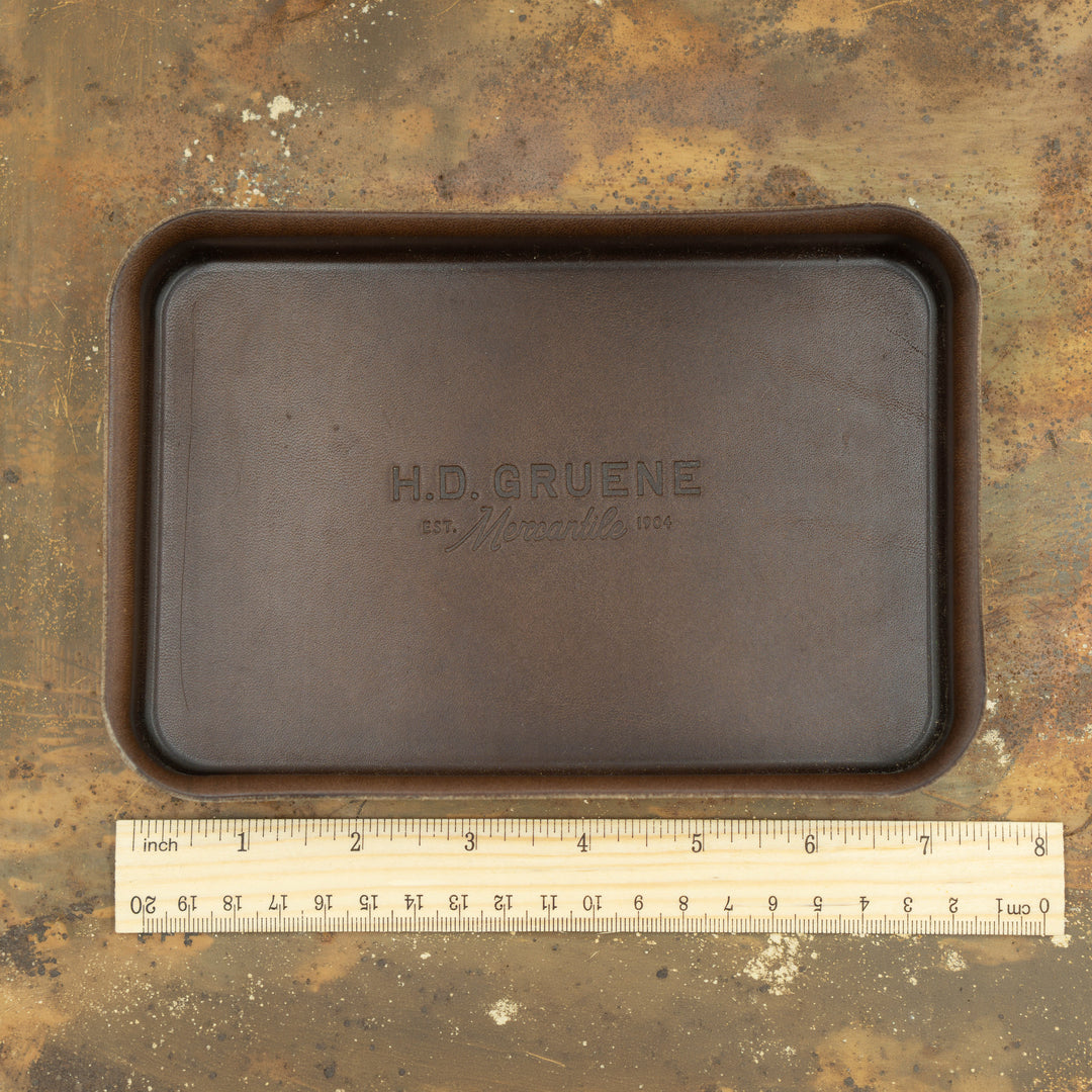 Merc Leather Valet Tray