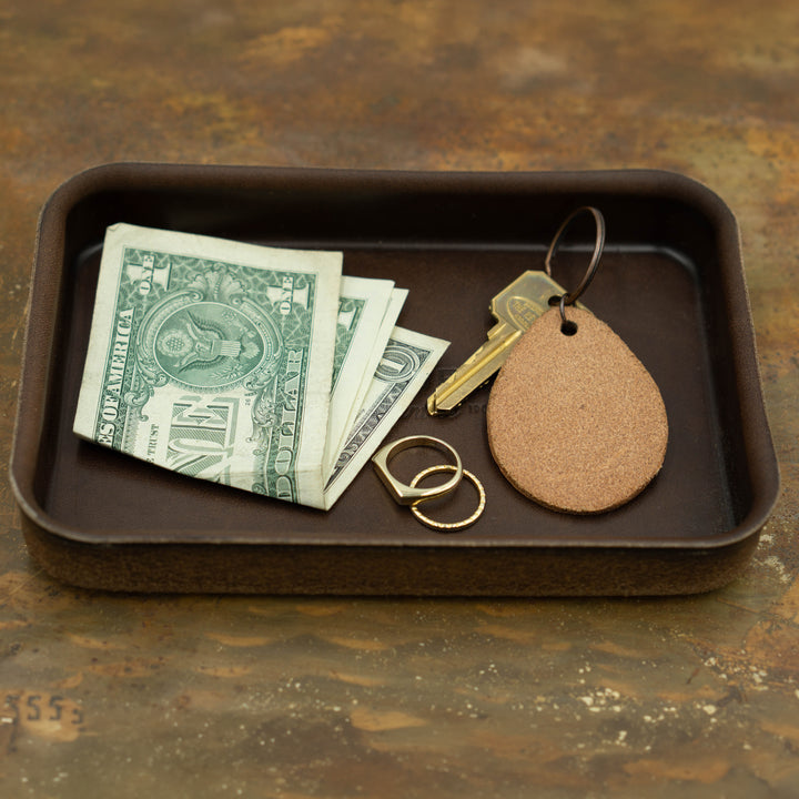 Merc Leather Valet Tray