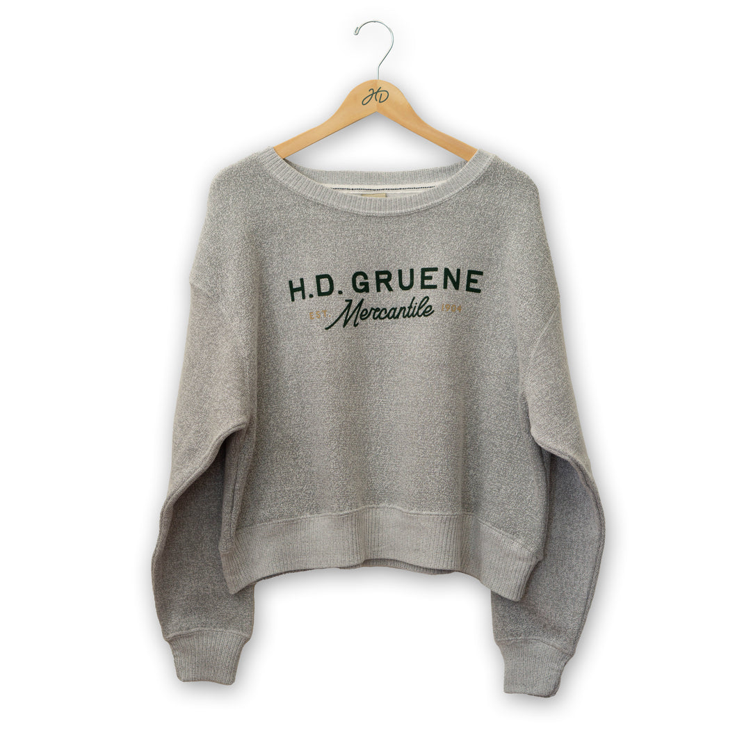 Merc Logo Cropped Pullover