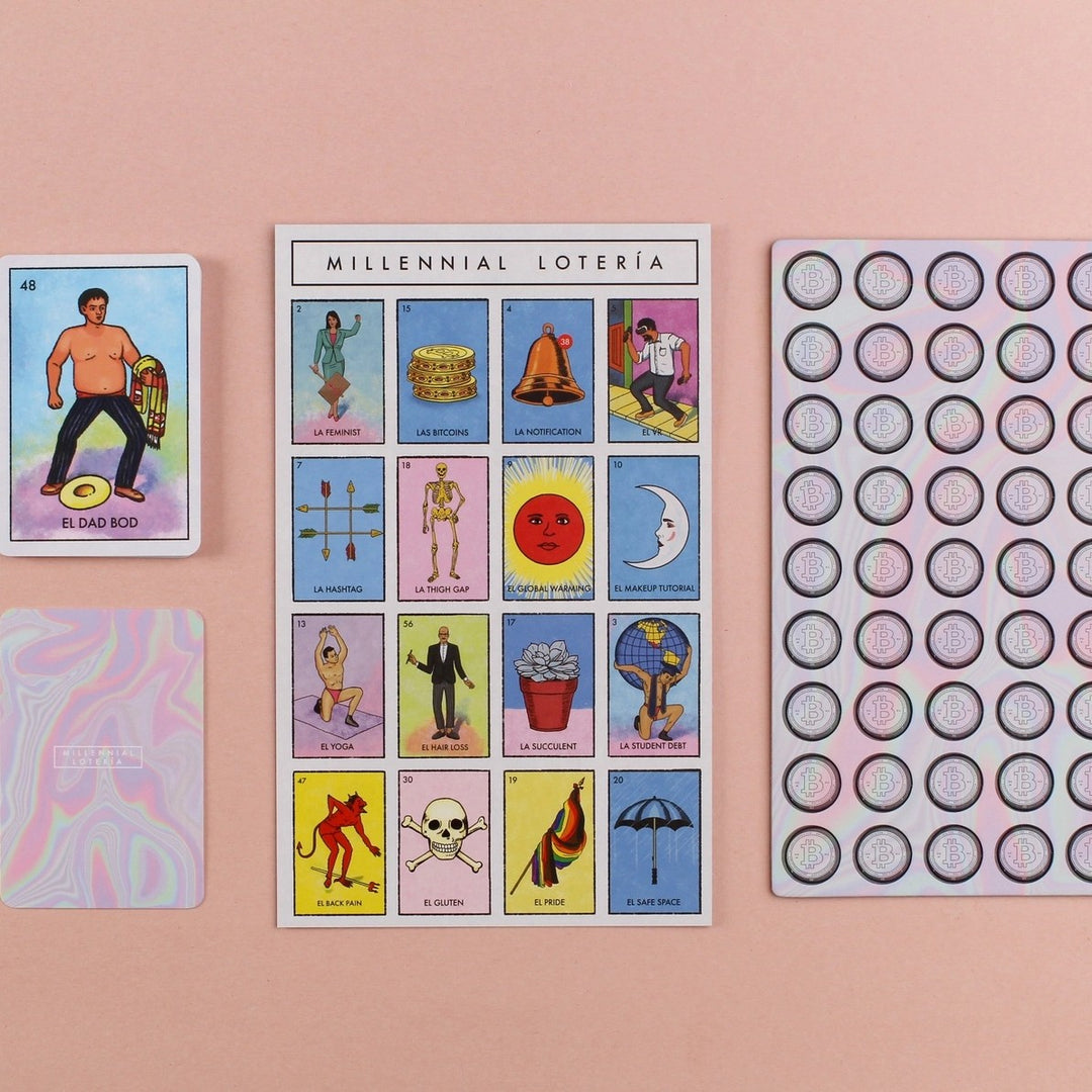 Millennial Lotería: El Midlife Crisis Expansion Pack