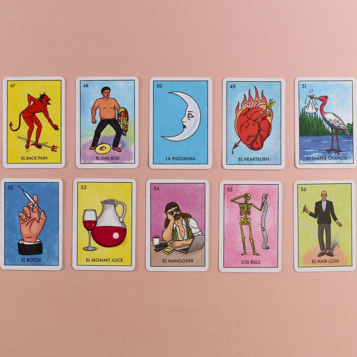 Millennial Lotería: El Midlife Crisis Expansion Pack