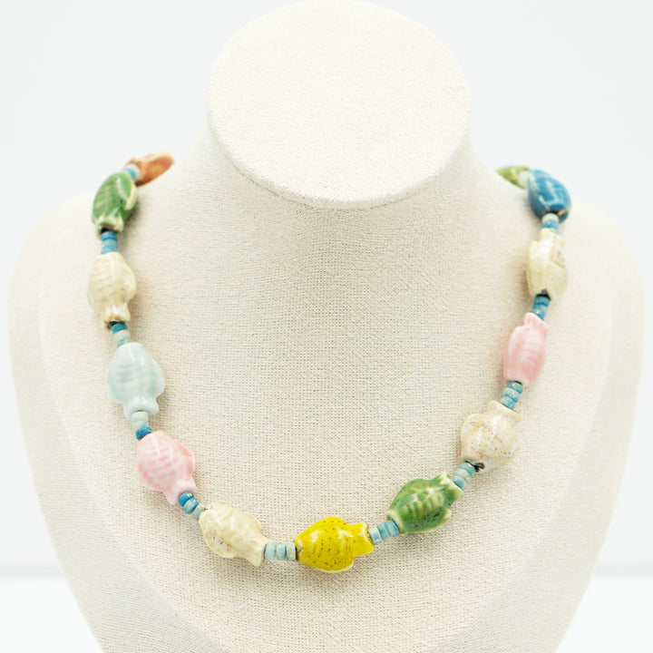Fishy Beaded Necklace #N3097
