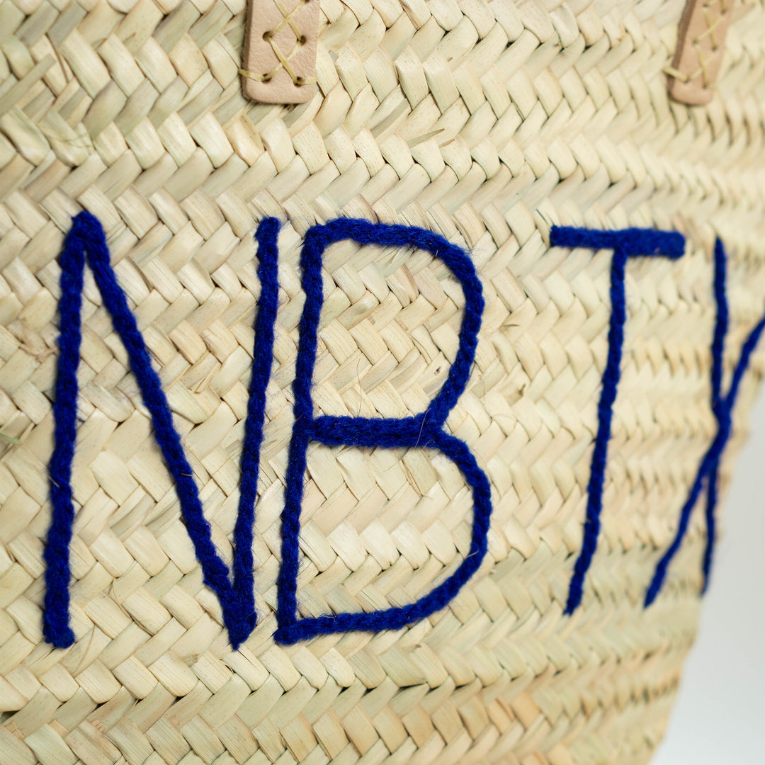 NBTX Woven Palm Bag