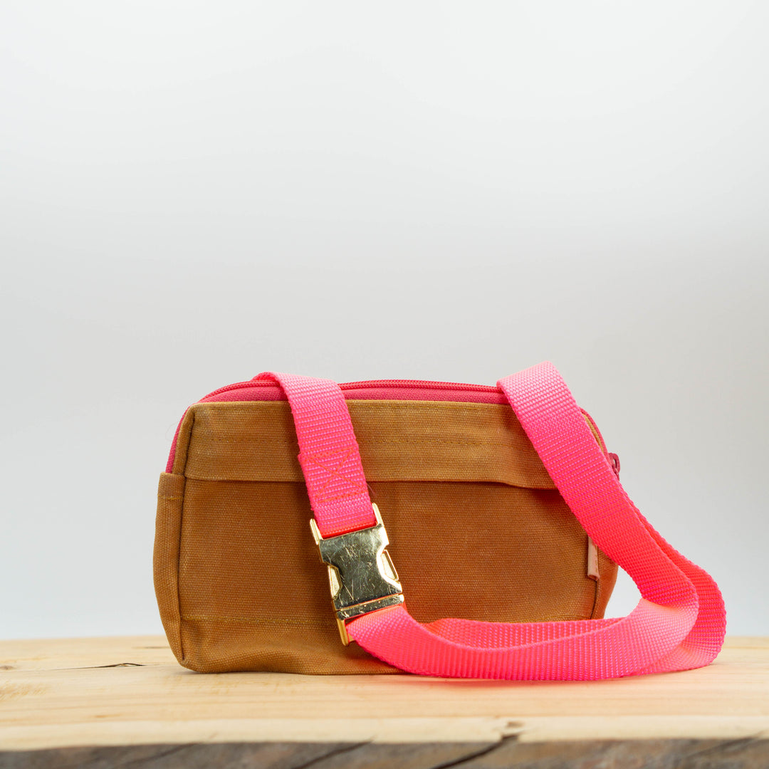 Waxed Canvas Belt Bag