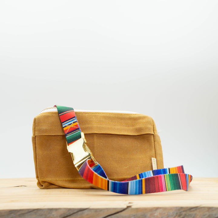 Waxed Canvas Belt Bag